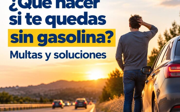 Cómo actuar si el coche se queda sin combustible, qué riesgos debes evitar y cuándo recurrir a la asistencia en carretera